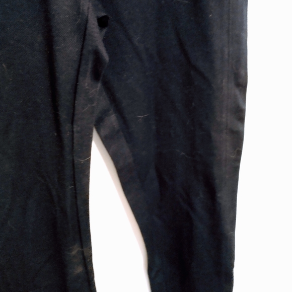 Talbot's Navy leggings dress pants with black elastic waistband size medium - Picture 3 of 5